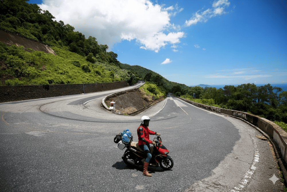 Du kh&aacute;ch c&oacute; thể dễ d&agrave;ng thu&ecirc; xe m&aacute;y tại Đ&agrave; Nẵng hoặc Huế với mức gi&aacute; từ 80.000 &ndash; 250.000 VND/ng&agrave;y